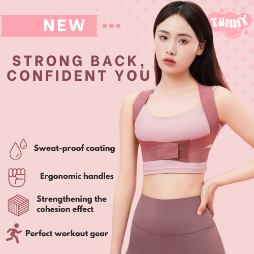 Posture Corrector Belt for Adults – Invisible Back Support for Improved Posture and Stylish Back Alignment